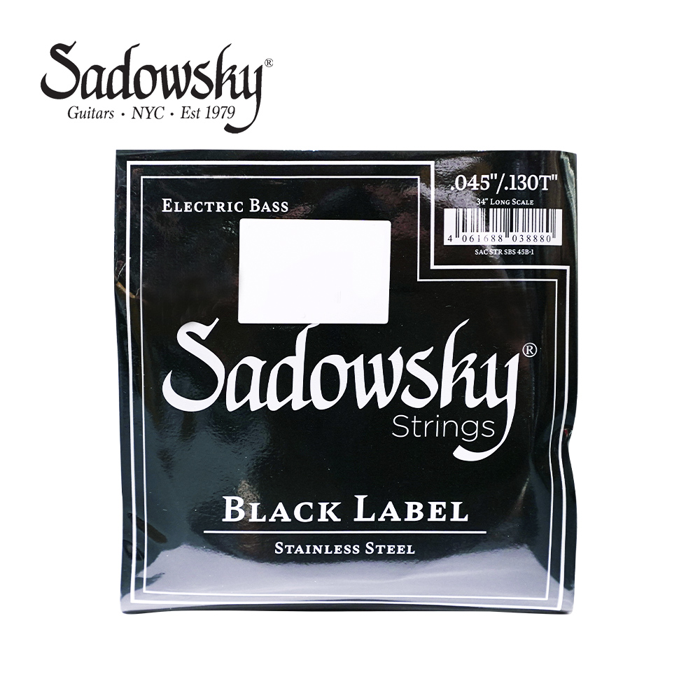 Sadowsky SBS 45B-1 045-130T 不鏽鋼 五弦貝斯弦, , large