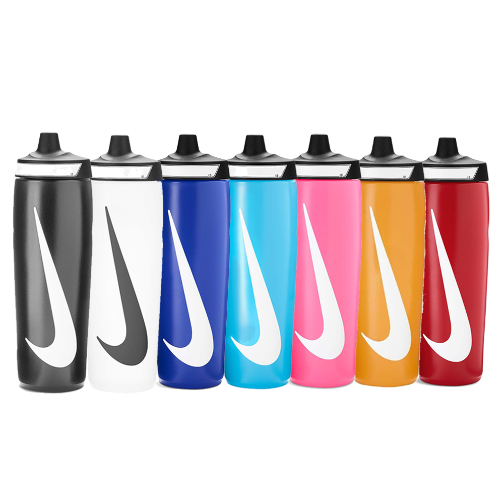 [秉宸] NIKE REFUEL BOTTLE 擠壓水壺 24OZ 運動 單車 自行車 運動 跑步 登山 健行 N1007666, , large