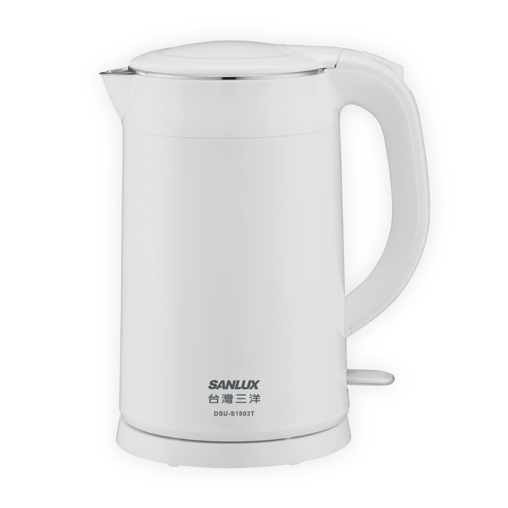 SANLUX 台灣三洋 1.8L雙層防燙電茶壺 DSU-S1803T, , large