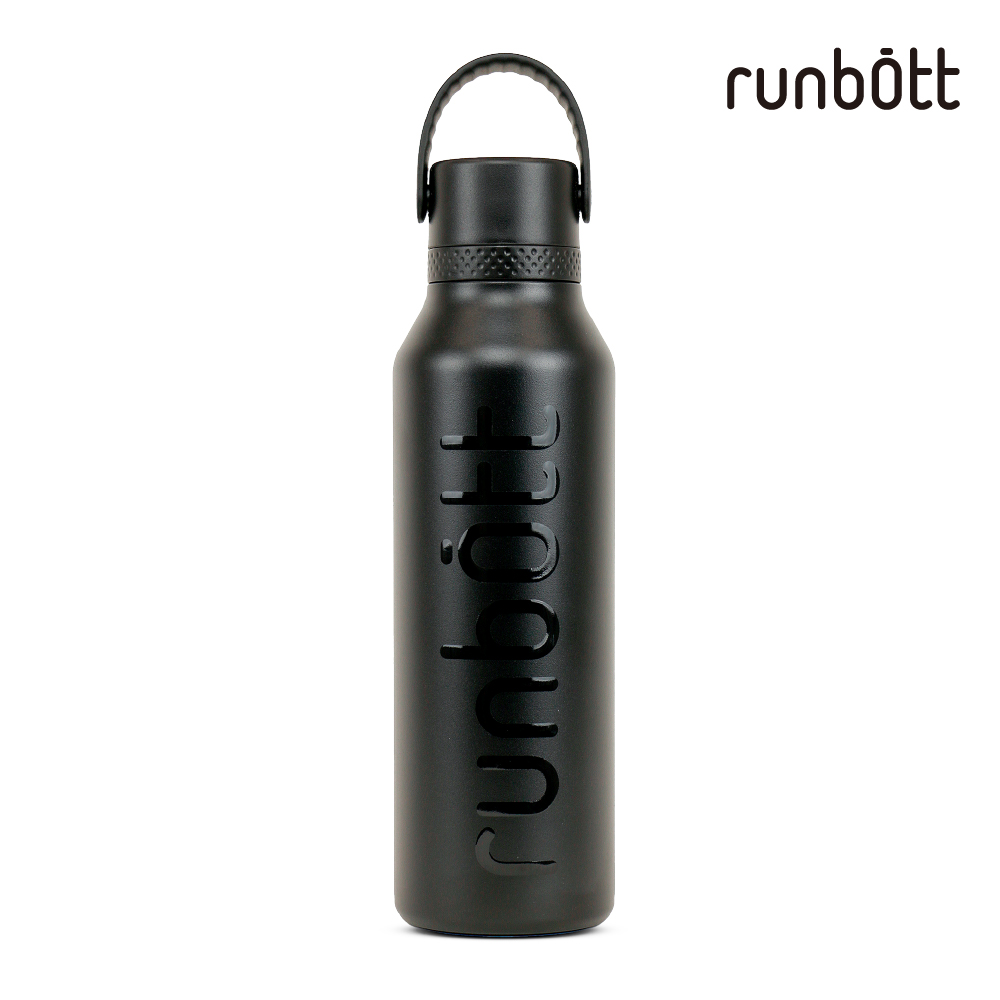 【runbott】Mii 輕量陶瓷保溫瓶600ml_經典黑_贈圓筒包裝盒, , large