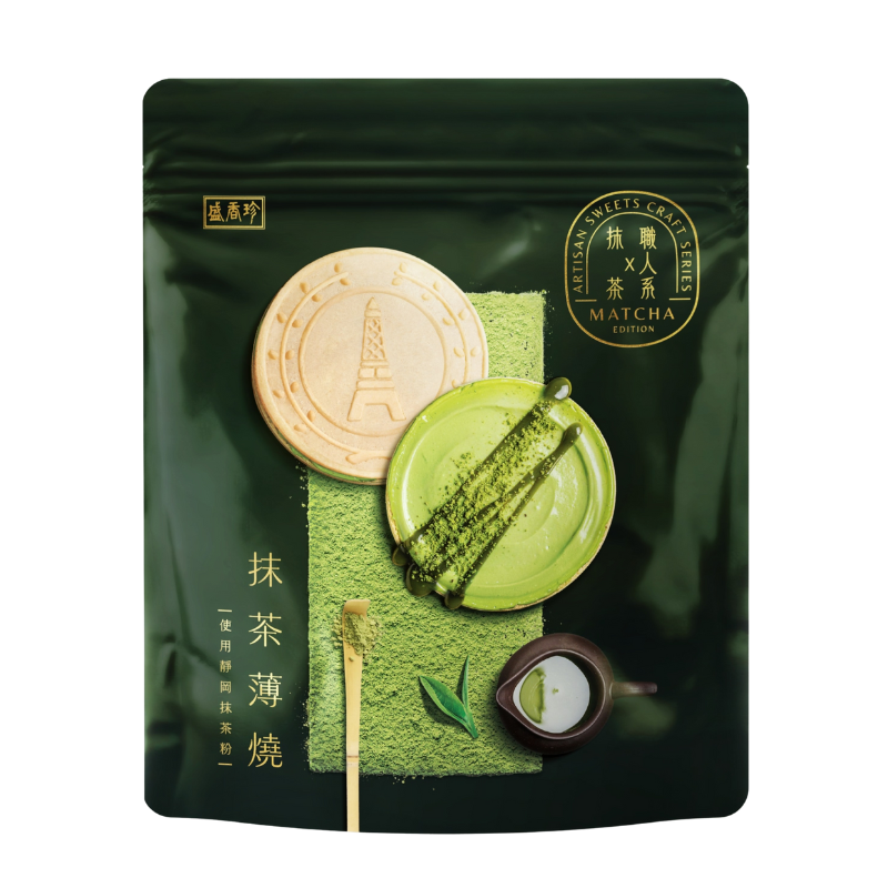 職人系 X 靜岡抹茶薄燒 88g, , large