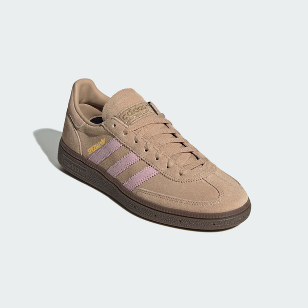 Kixpress-Adidas Handball Spezial W 女 運動休閒鞋 德訓鞋 復古 麂皮 穿搭 奶茶棕 [JI2651], , large