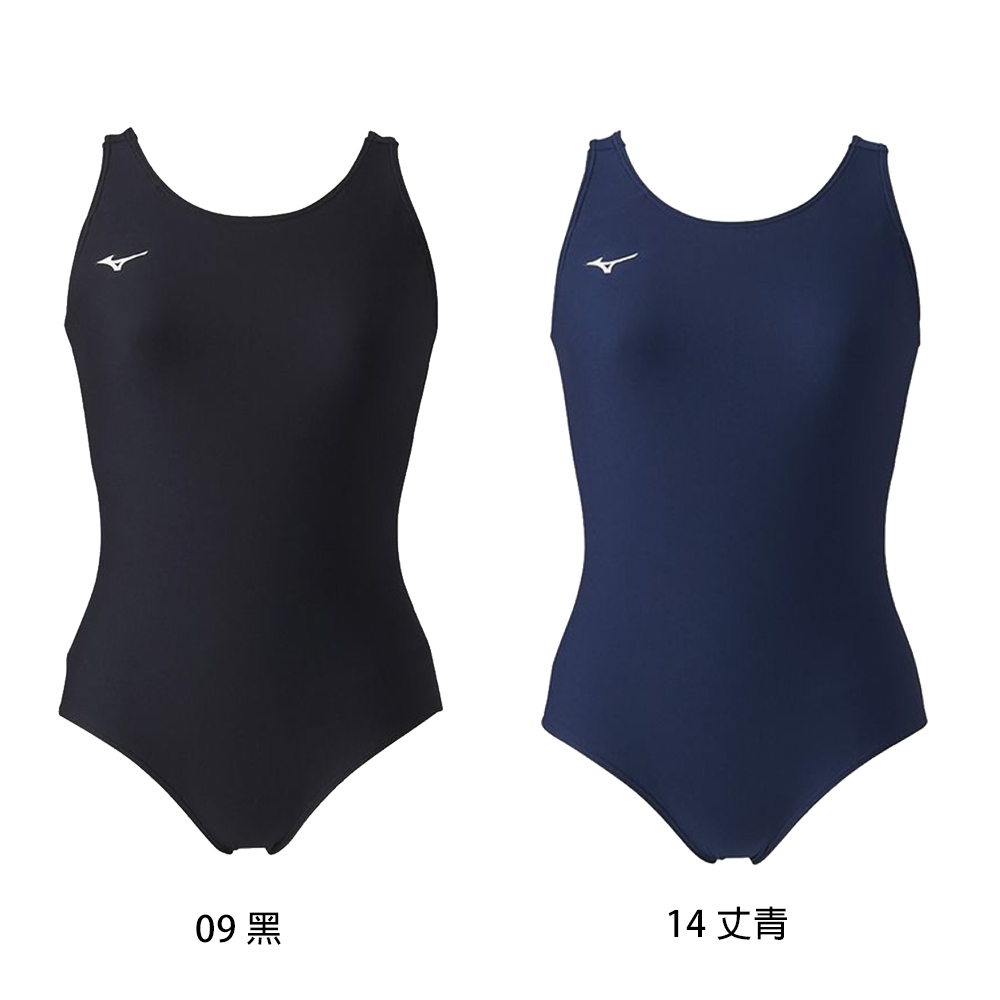 MIZUNO SWIM BASIC 女泳衣 女款素色 訓練型泳衣 連身三角 N2MAAC01 【樂買網】, , large