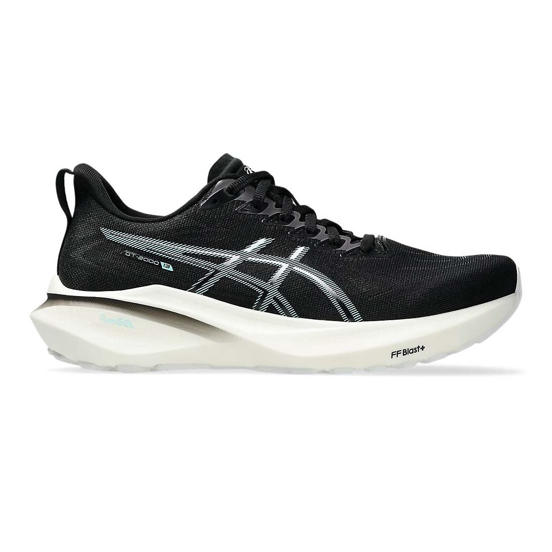 [秉宸] ASICS GT-2000 13 女慢跑鞋 黑白 1012B666-004