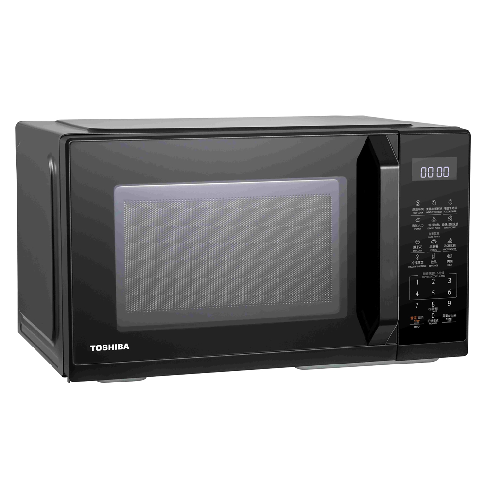 TOSHIBA 東芝 25L微電腦燒烤微波爐 MW3-EG25PT(BK), , large