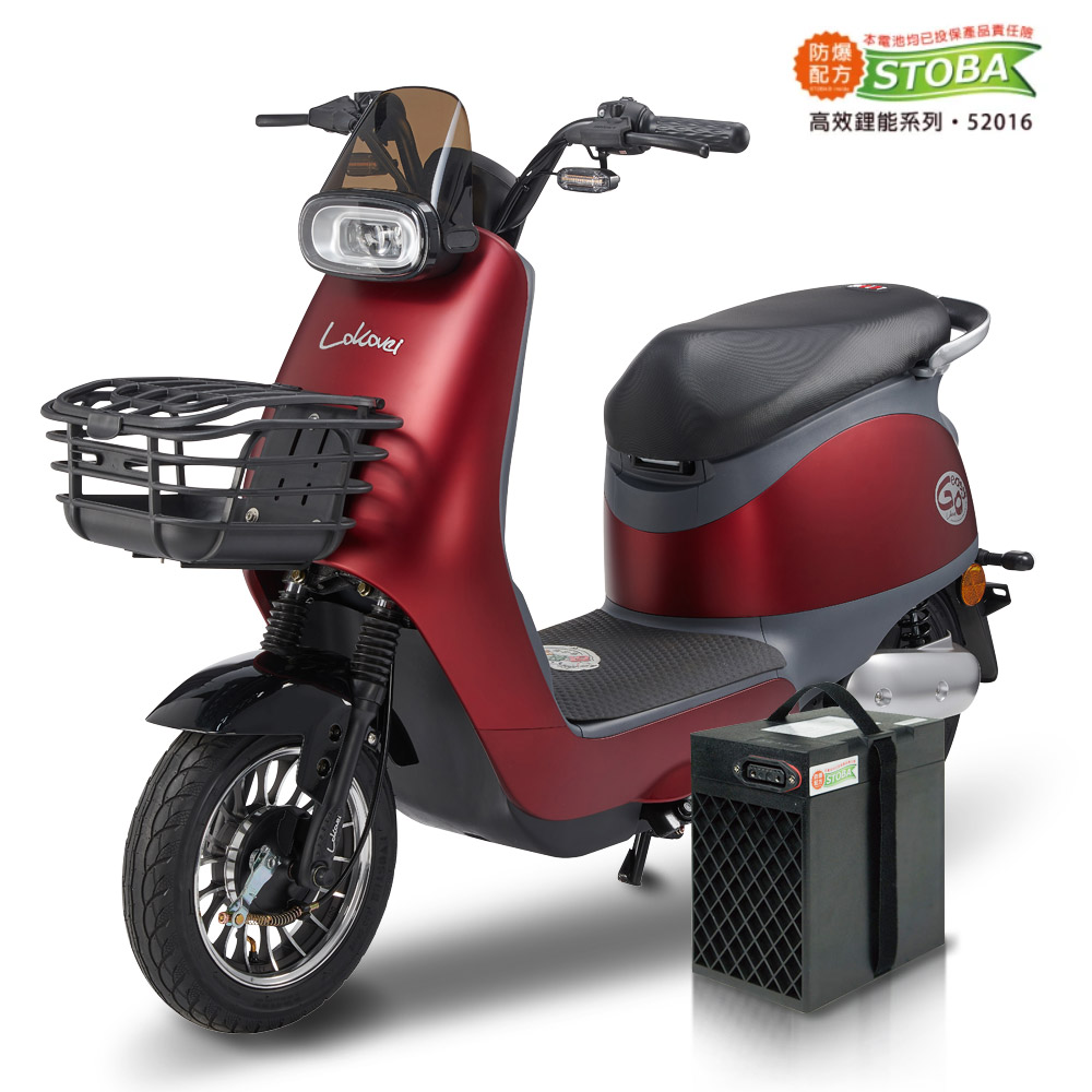 【向銓】GOeasy 微型電動二輪車 PEG-039 A /可愛馬 CHT-039 A(電動車) (蔓越紅), , large
