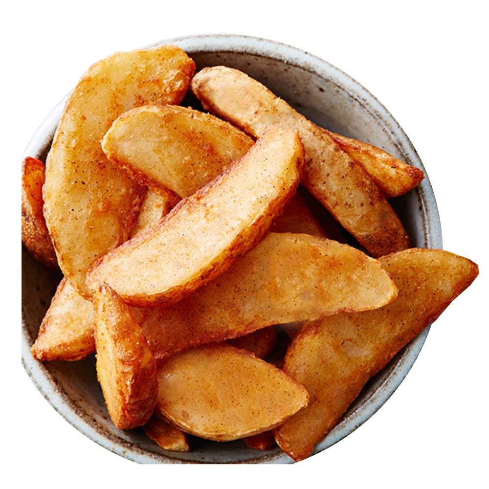American-Seasoned Potato Wedges, , large