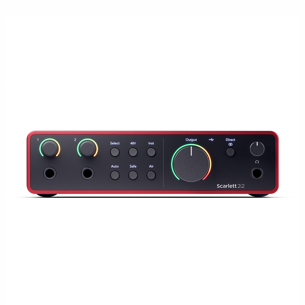 Focusrite Scarlett 2i2 錄音介面 第四代 【敦煌樂器】, , large