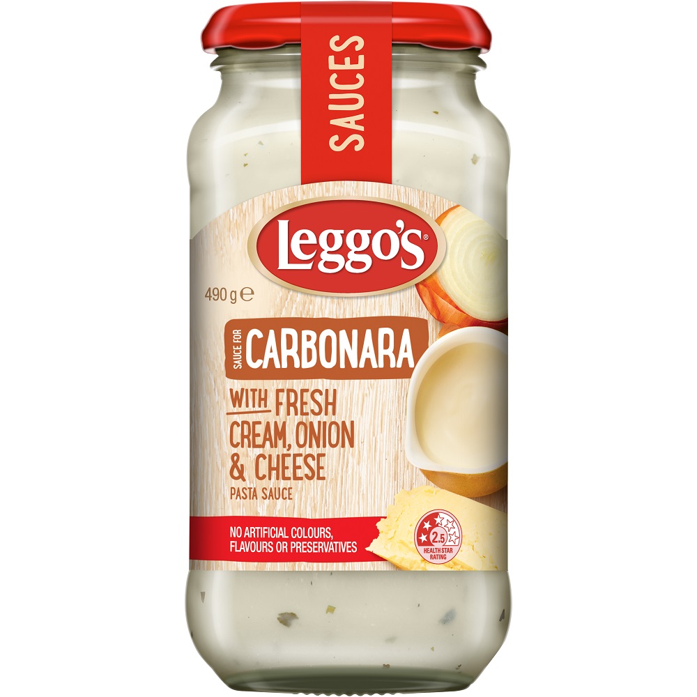 Leggos carbonara pasta sauce , , large