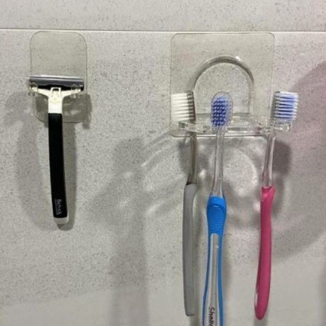 [Beargood sticker] Toothbrush & Toothpaste Holder (4-Slot), , large