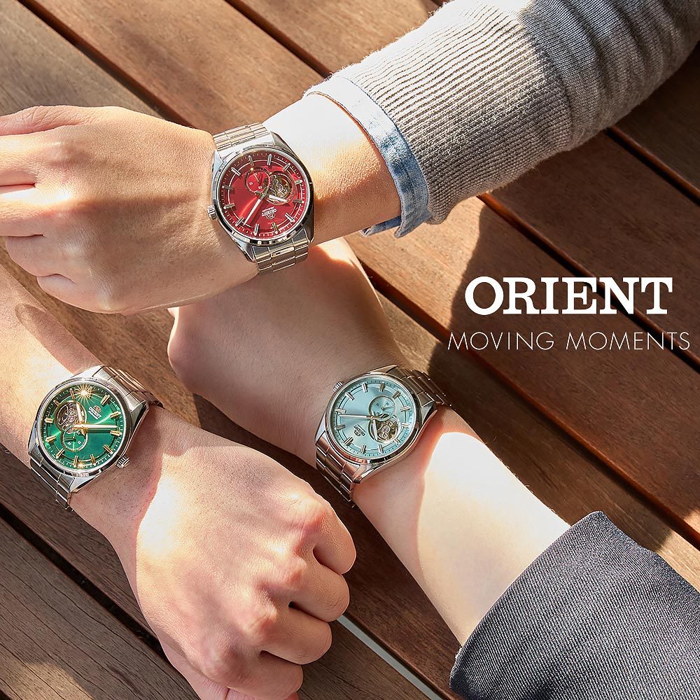 ORIENT 東方錶 SEMI-SKELETON系列 半鏤空機械錶-40.8 mm RA-AR0007S, , large