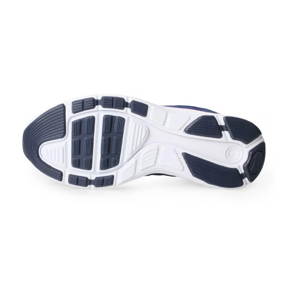 DIADORA迪亞多那 輕量飛織慢跑鞋 女運動鞋 女鞋 反光 飛織 透氣 吸震 回彈 保護後跟 高彈 止滑 丈青粉 灰粉, , large