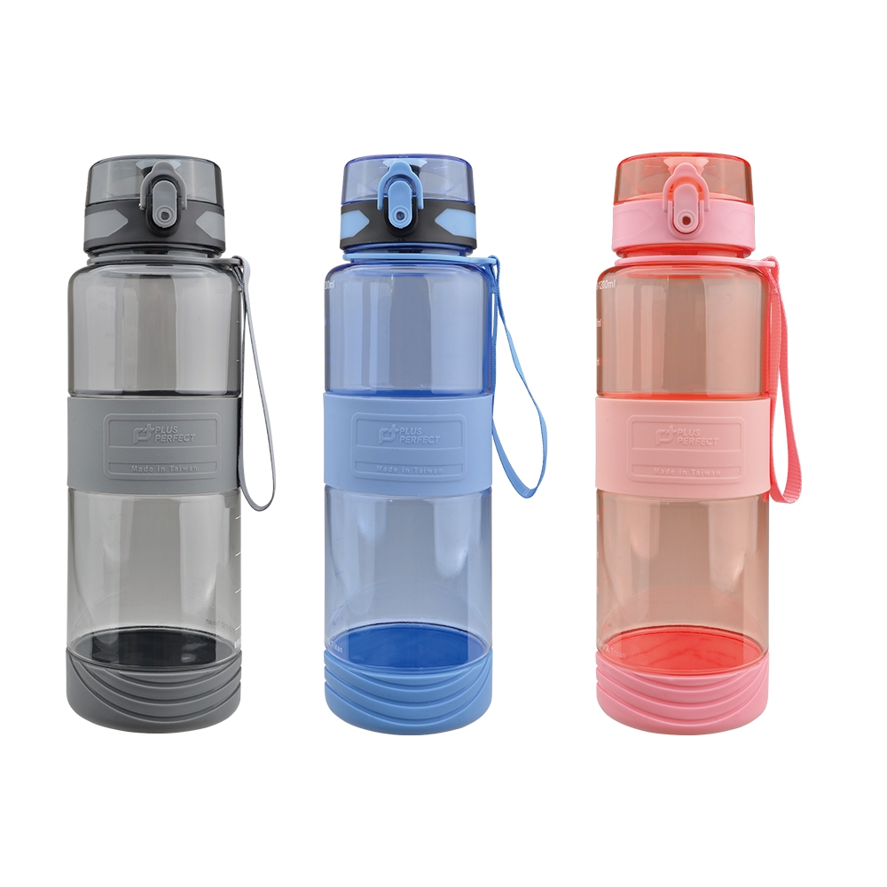 PERFECT 理想牌 極致運動水壺高溫耐熱透明質感 藍色800cc-Leidea樂德兒