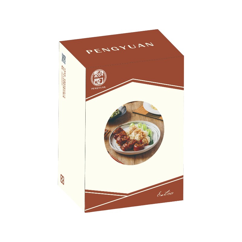 彭園 豬腳麵線900g(冷凍), , large