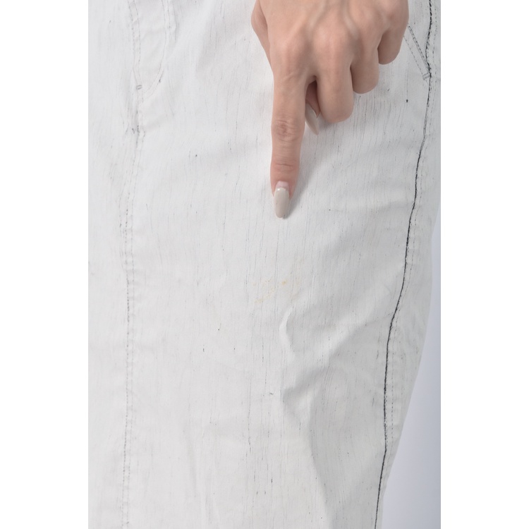 (S) 【陳喬恩私服】jamei chen刷色白色長裙二手衣, , large