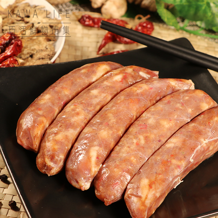 kawa Sichuan-style peppercorn chicken sausage, , large