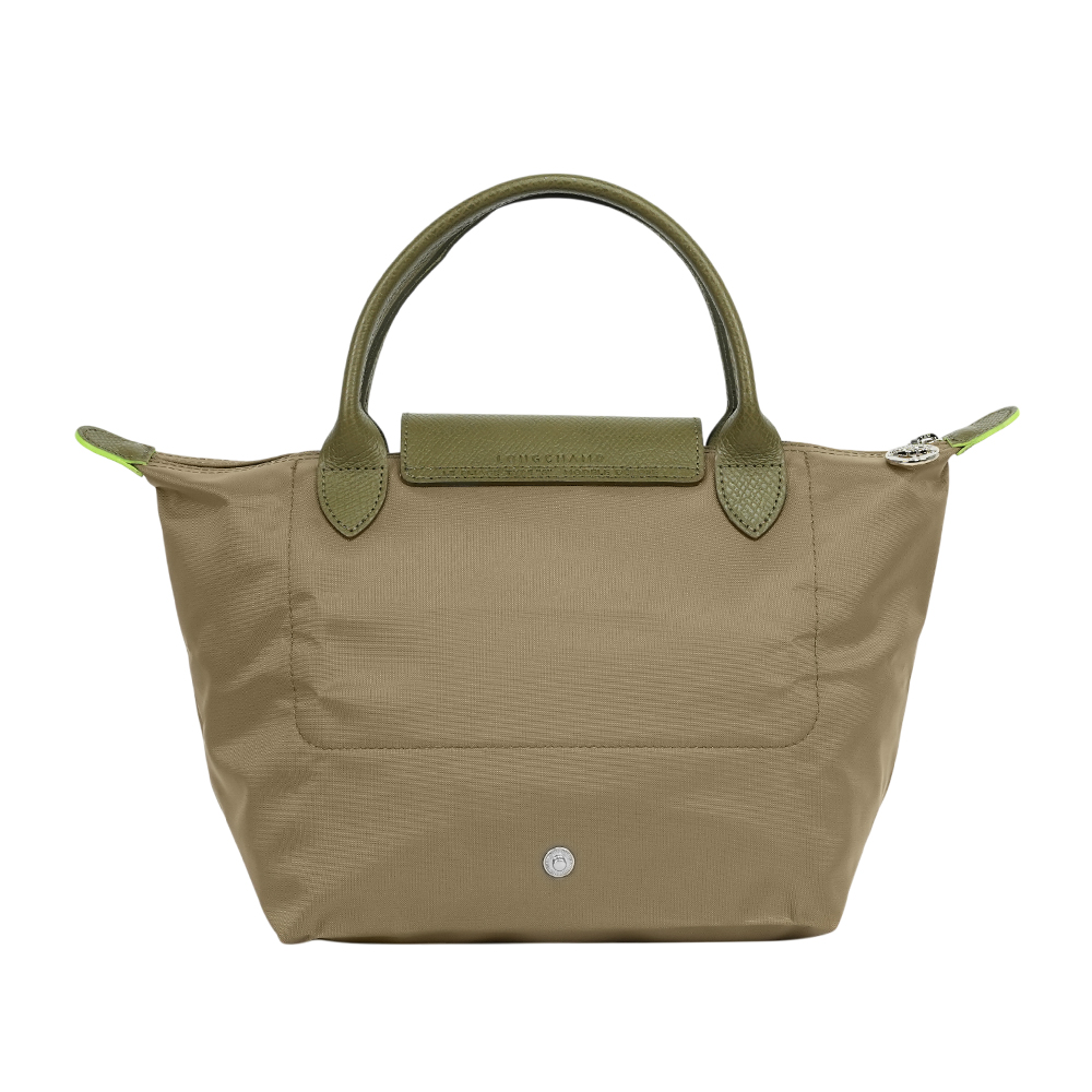 LONGCHAMP S號短把LE PLIAGE GREEN摺疊水餃包/朝鮮薊色, , large