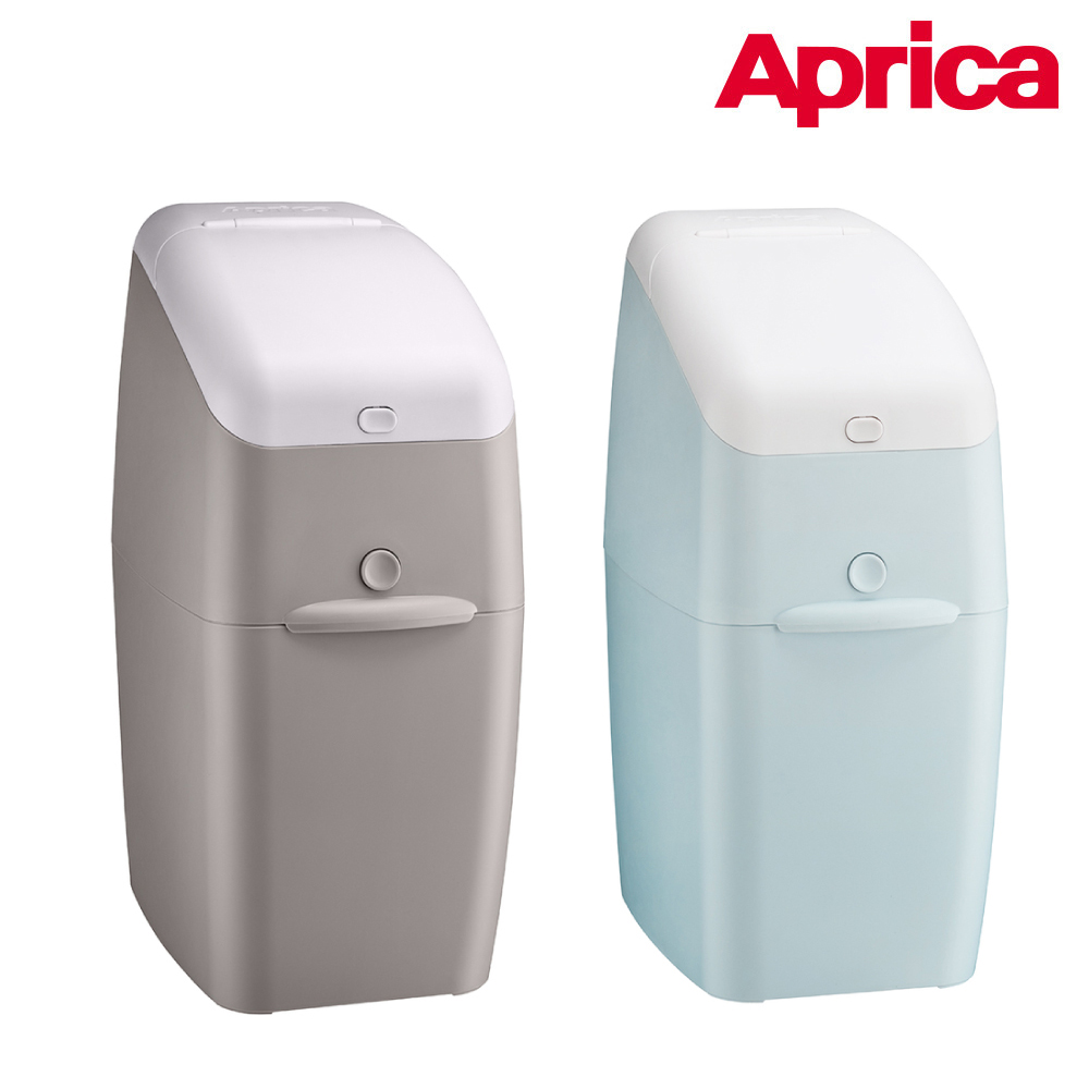 【Aprica】專利嬰兒尿布處理器 NIOI-POI  鈦金灰 內附膠捲1入 (分解異味 除臭 防臭 抗菌 彌月禮 ), , large