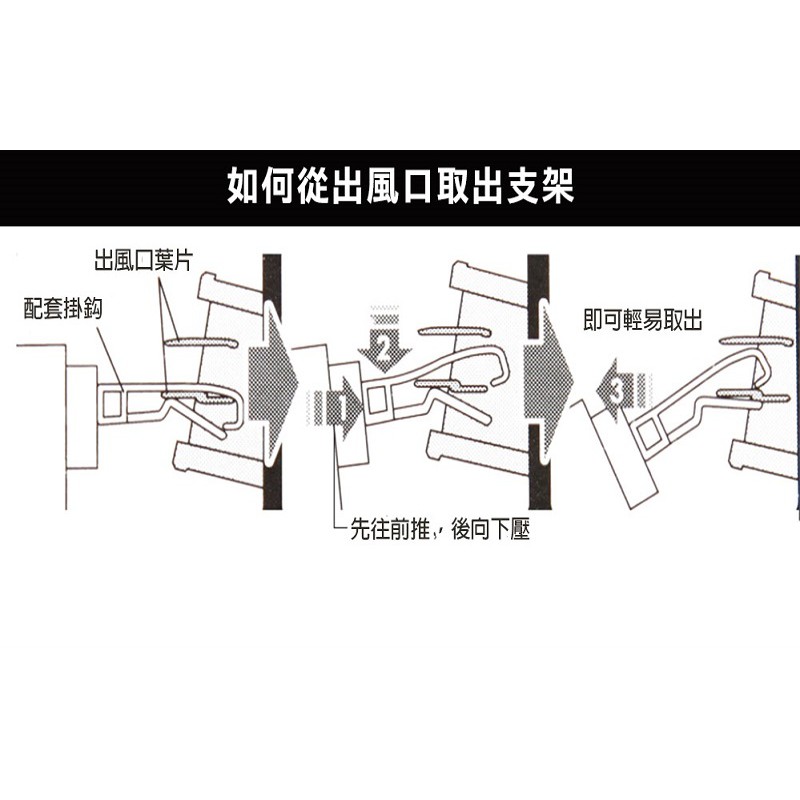 日本MIRAREED 按壓式冷氣口置杯架, , large