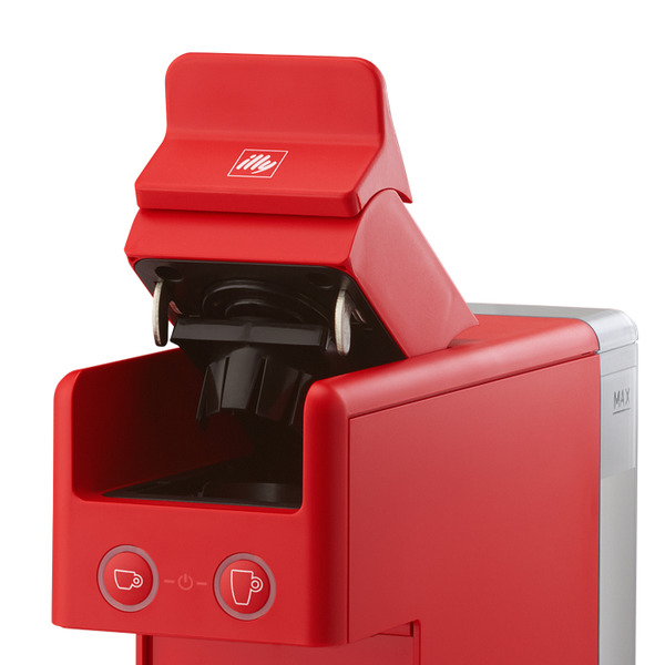【illy】Y3.3 iperEspresso 膠囊咖啡機 紅 贈送 iperEspresso 咖啡膠囊(18入)*3, , large