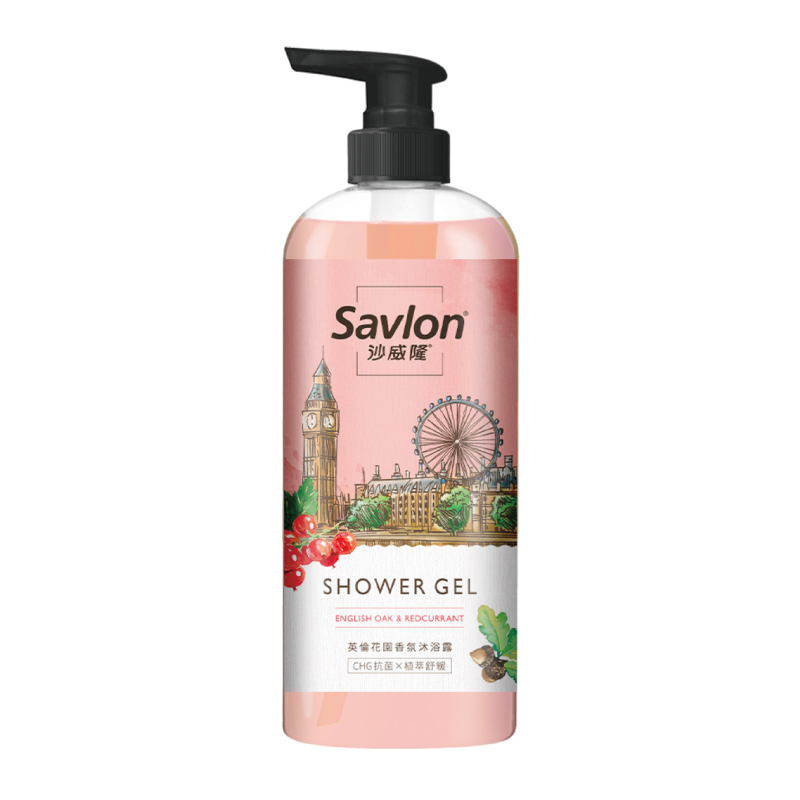 Savlon Shower Gel-ENGLISH OAKREDCURRANT, , large