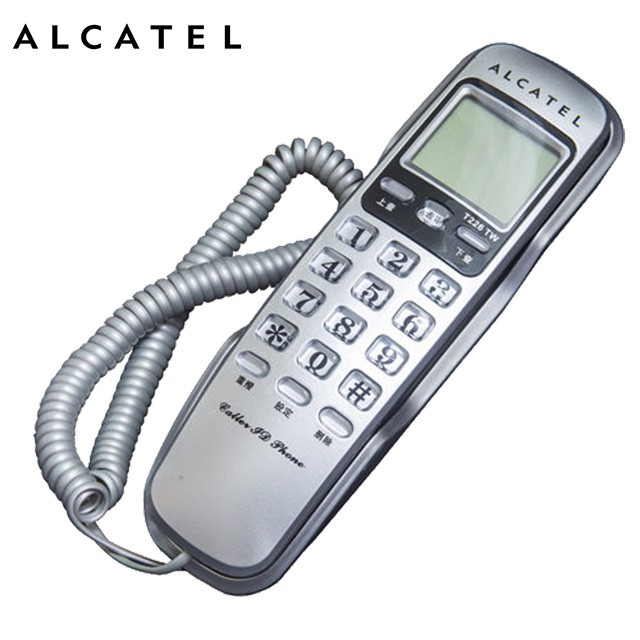 Alcatel 阿爾卡特 來電顯示壁掛有線電話 T226TW, , large