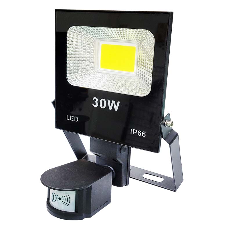 HC-830A 30W Outdoor Microwave Induction Floodlight (White Light - Made in Taiwan)an), 白光, large