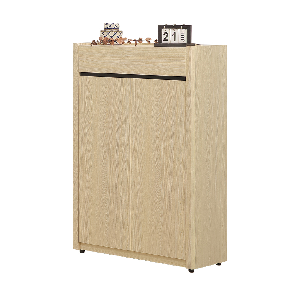 【唯熙傢俱】萊恩黃橡木2.7尺鞋櫃, , large