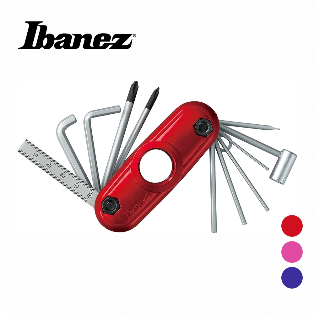 Ibanez MTZ11 MULTI TOOL 11合1多功能調整工具組 多色款【敦煌樂器】, , large