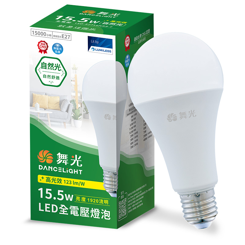 舞光15.5W LED全電壓燈泡, , large