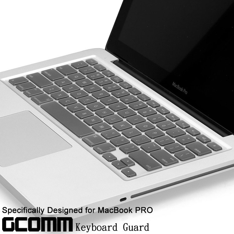 GCOMM Apple MacBook Pro A1708 No Touch Bar 13吋 鍵盤保護膜 透明, , large