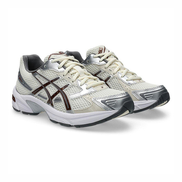 Kixpress-Asics Gel-1130 女 運動休閒鞋 復古 舒適 穿搭 亞瑟士 米 酒紅 [1202A164-119], , large