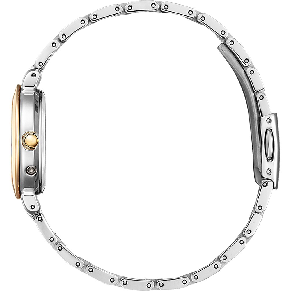 CITIZEN 星辰 XC African Roses聯名 限量鈦金屬光動能電波女錶 ES9447-51A, , large