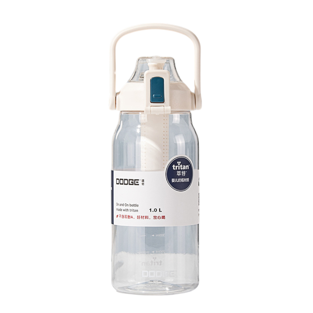 【H&R安室家】Dodge 道奇Tritan彈蓋水壺(無吸管)運動水壺1000ml(H40), , large