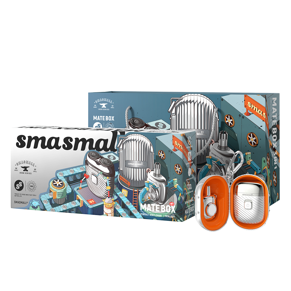 【SMASMALL】S1 Shaver Mate Box 3 in 1, , large