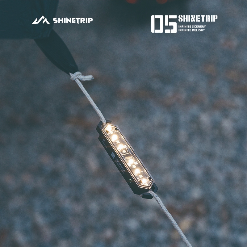 【ShineTrip 山趣】 ST-05 風繩警示燈 警示燈 營繩燈 LED燈 磁吸燈 帳篷燈 防絆倒, , large