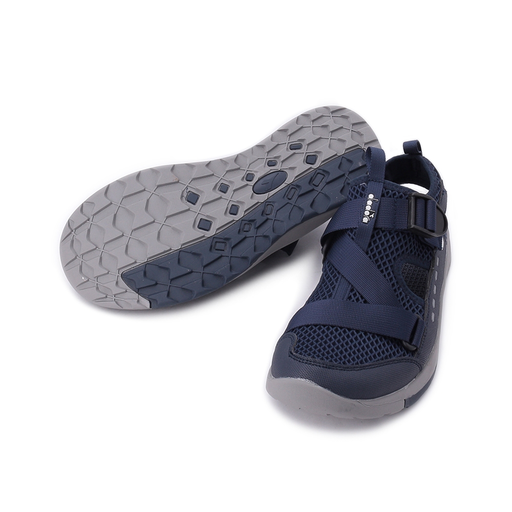 DIADORA迪亞多那 戶外野趣涉水鞋 涼鞋 健行 水上活動 簡約 素色 反光 輕量 好穿脫 緩衝 吸震 耐磨 止滑 藍, , large