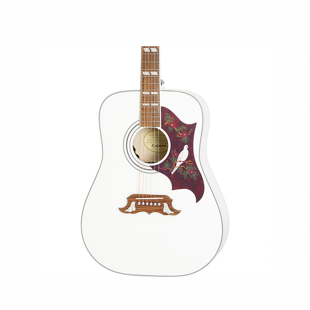 Epiphone Dove Pro Limited Edition 面單板電民謠吉他 白色款 (限量版)【敦煌樂器】, , large