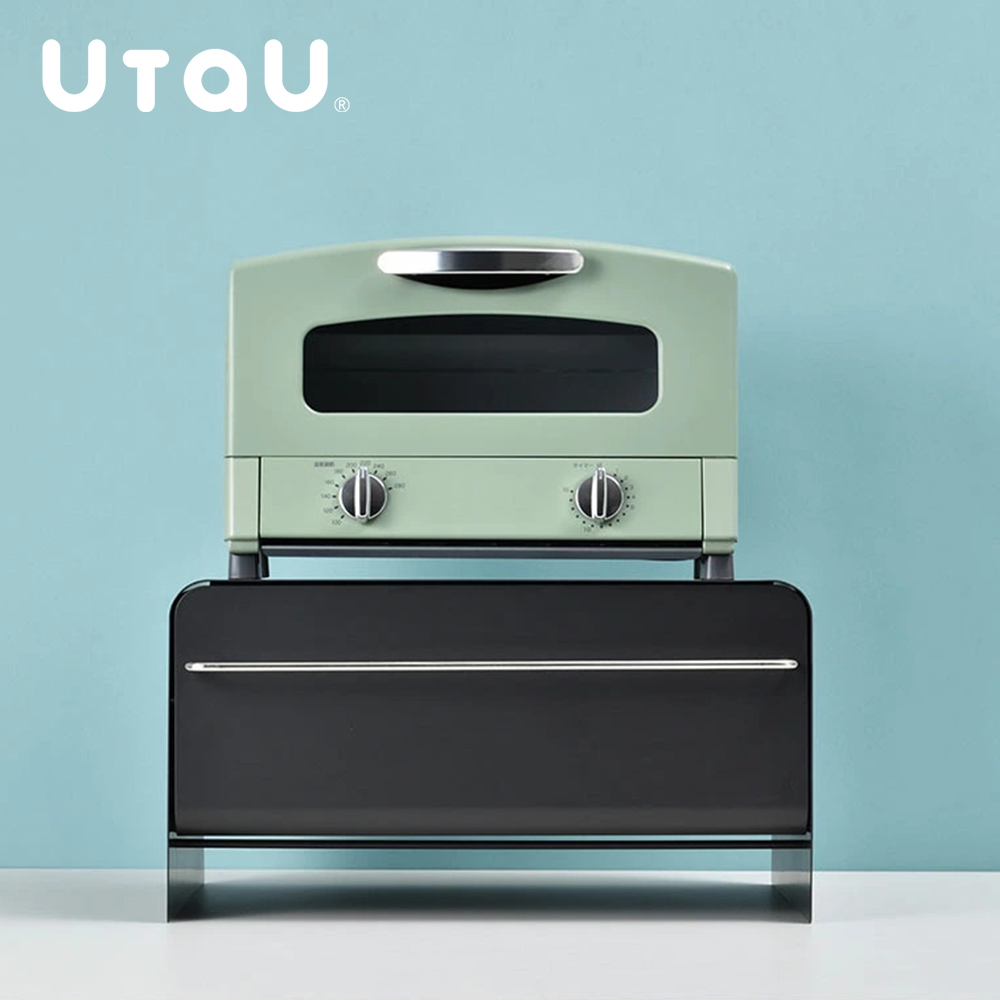 【UtaU】Japan-Designed Stylish Drawer-Type Storage Cabinet, Large (Magnetic Storage / Toaster Storage / Appliance Storage / Drawer Design) – Twilight Gray, , large