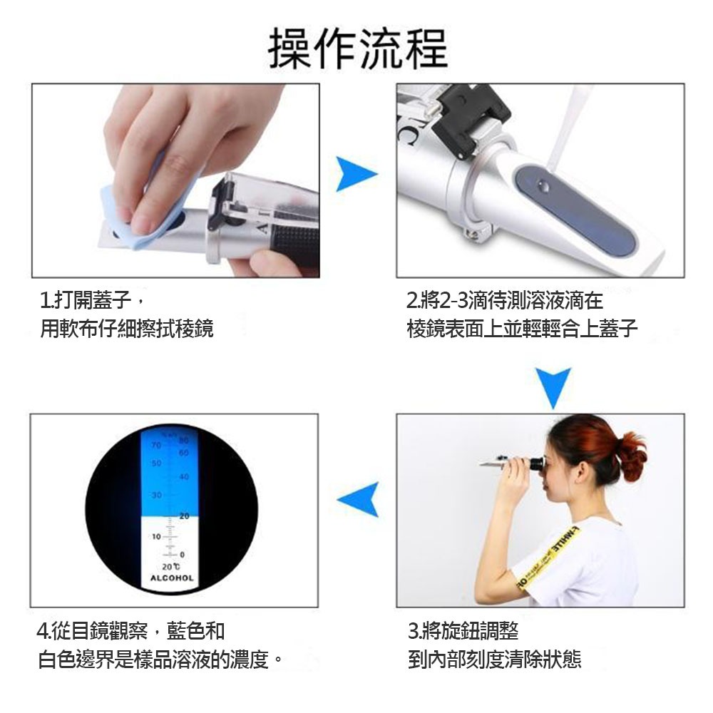 手持糖/鹽度溫度計-二合一, , large