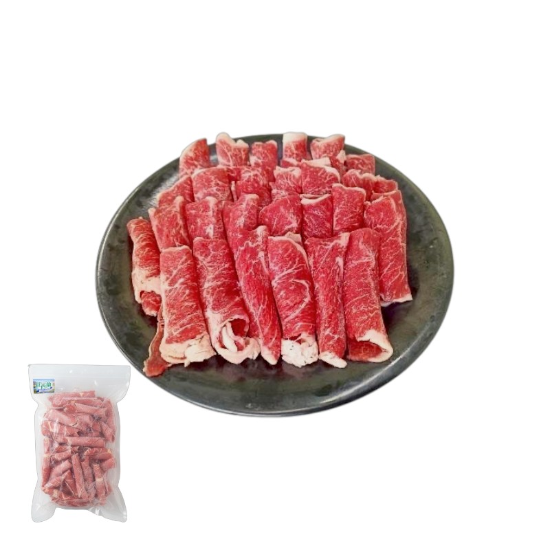 冷凍紐西蘭沙朗牛肉火鍋片800g, , large