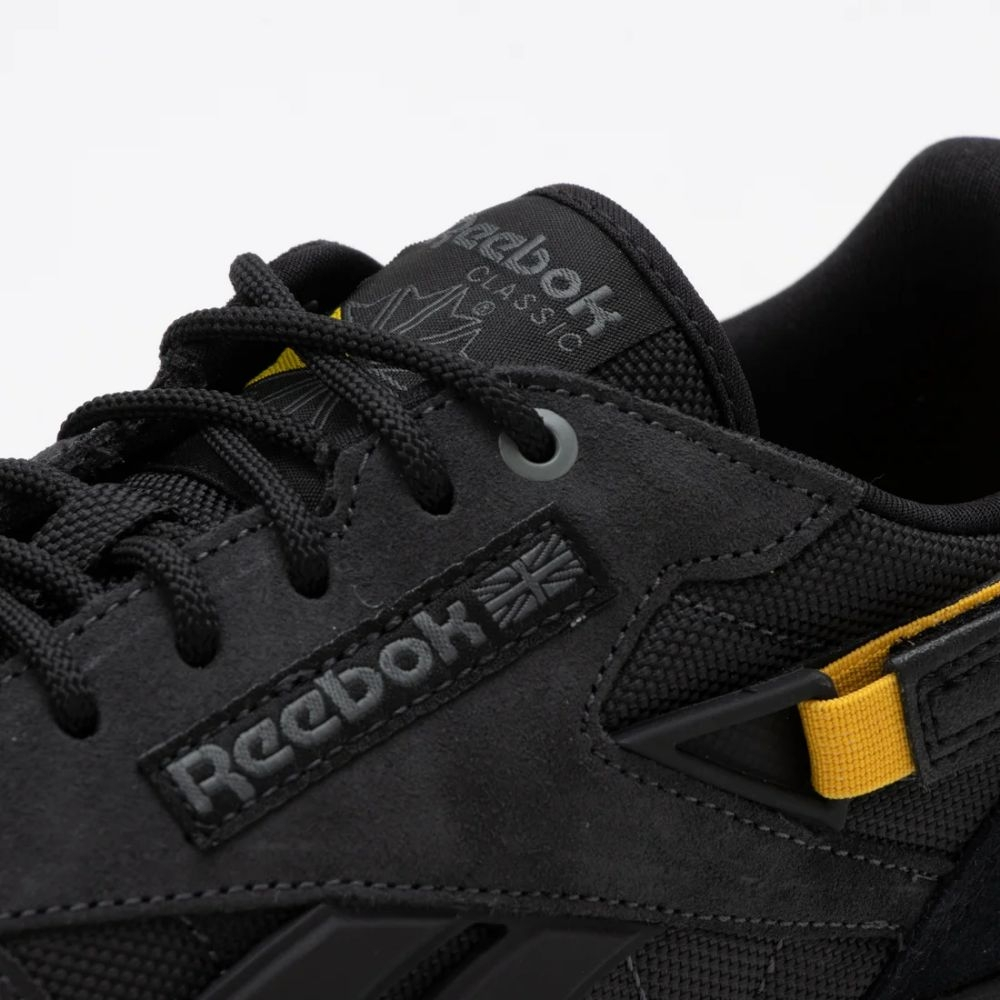 REEBOK CLASSIC LEATHER 復古鞋 麂皮 經典 休閒鞋 防滑大底 潮流黑 100032804 US13, , large