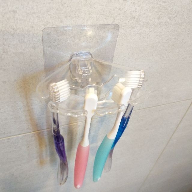 [Beargood sticker] Shell Toothbrush Holder (Wall-Mounted), , large