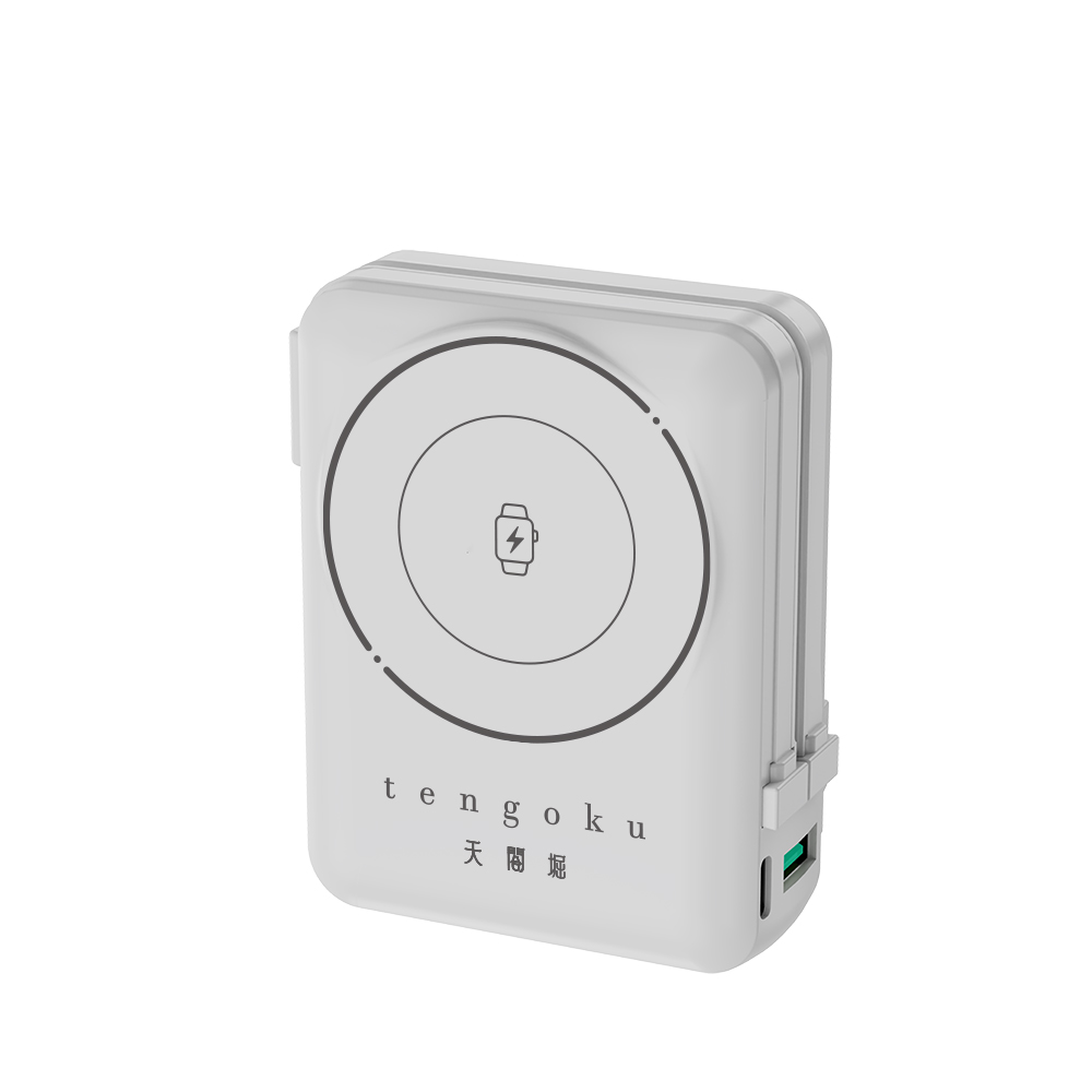 【tengoku天閤堀】九合一磁吸防爆固態電芯行動電源10000mAh, , large