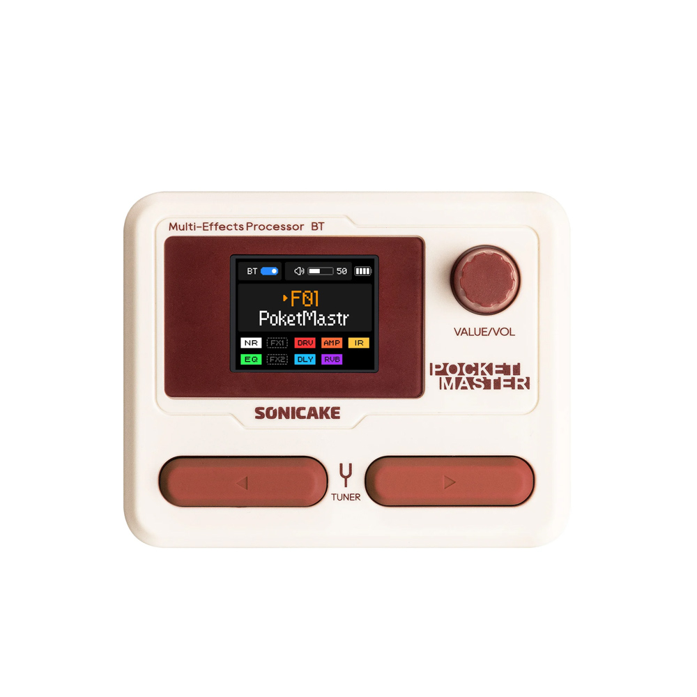 Sonicake Pocket Master 迷你綜合效果器 紅白機【敦煌樂器】, , large