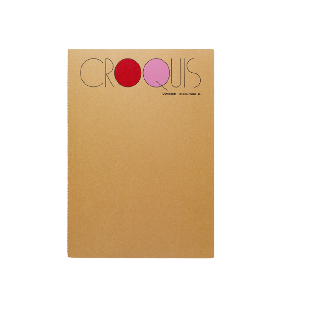 *需預訂 日本 maruman L號素描本 100頁 /本 紅SL-01 藍SL-02藍色L號, , large