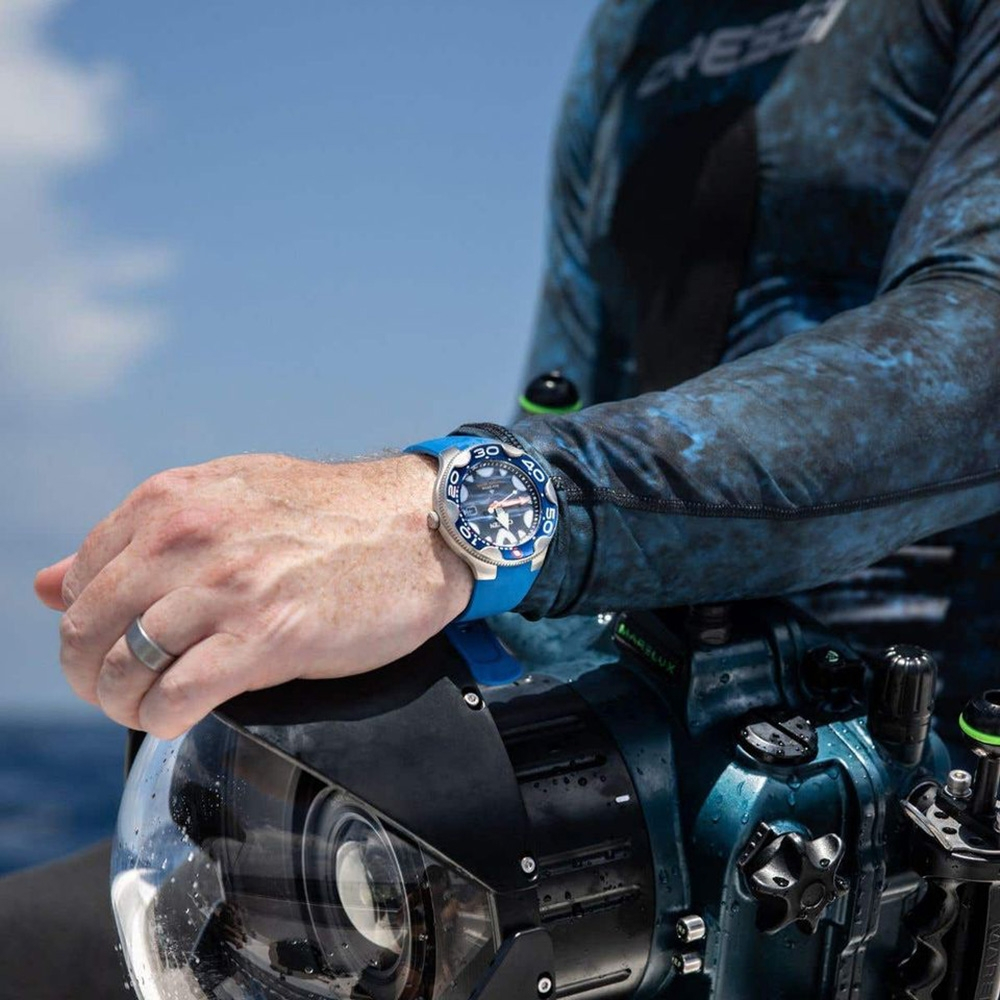 CITIZEN 星辰 PROMASTER 殺人鯨 限量 光動能200米潛水錶-46mm BN0238-02L, , large