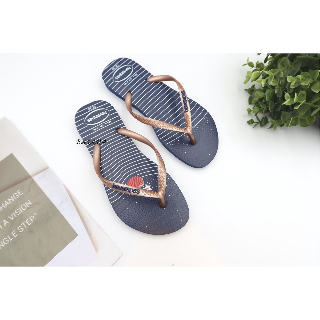 [巴拉娜巴西人字拖專賣店]中壢實體店面 Havaianas SLIM NAUTICAL 貝殼 哈瓦仕 哈瓦士 夾腳拖/人字拖鞋 沙灘, , large