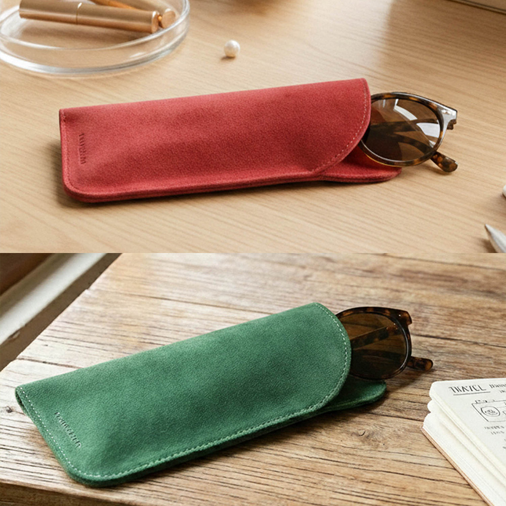 TRAVELMAR Travel Leather Glasses Case-Available in multiple colors, , large