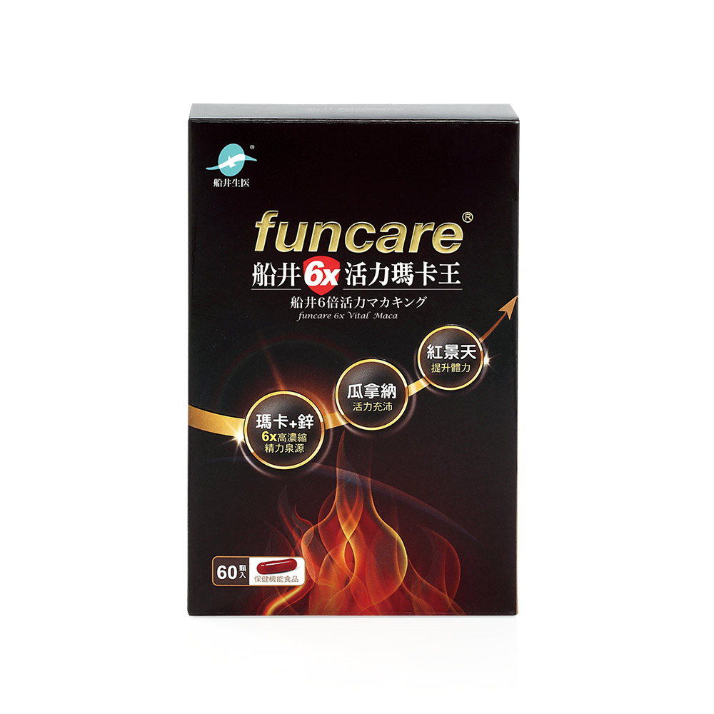 【船井】6X活力瑪卡王60顆/盒, , large